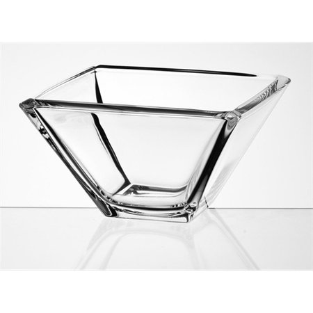 STEADYCHEF US Ducale 7.75 x 7.75 in. High Quality Glass Bowl ST2615483